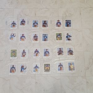 CFL 1982 Winnipeg Blue Bombers Police Card Set